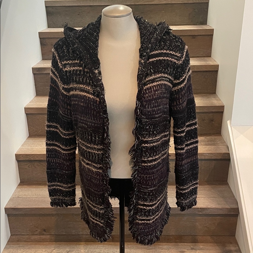 Dex Black and Brown Women's Sweater